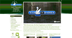 Desktop Screenshot of hotel-elbparadies.de